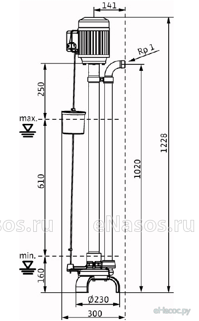 Насос WILO VC32/10 3-400 Насос WILO VC32/10 3-400